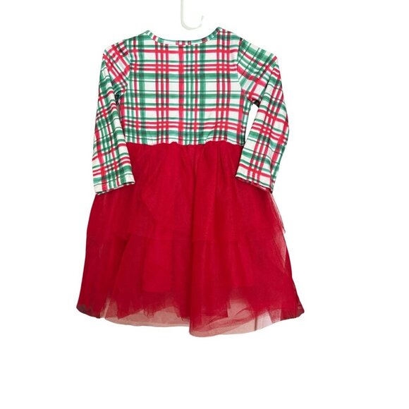 Mia Belle Girls 6Y Red Green Plaid TuTu Special Occasions Evening Holiday Chris - Picture 2 of 4